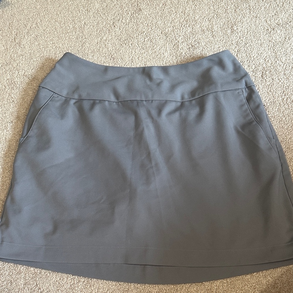 Adidas Charcoal A-Line Skirt